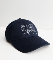 New Look Navy Embroidered Los Angeles Logo Cap